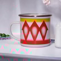 كوب غضار احمر تراثي