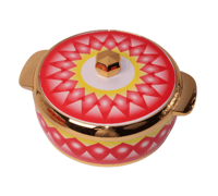 طقم حافظات طعام غضار احمر