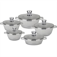 طقم قدور جرانيت 5 قطع