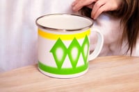 كوب غضار اخضر