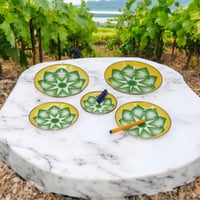 صحن غضار صغير للمائدة