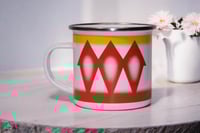 كوب غضار احمر تراثي