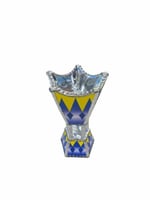 مبخرة غضار التراثية اللون الازرق