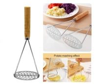 هراس بطاطس يد خشب