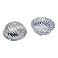 قوالب الكريمة الالمنيوم تصميم أنيق وعملي 12 حبة