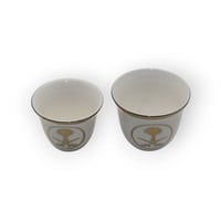 فناجيل سيفين ونخلة بدائرة