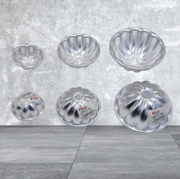 اجمل غالب كريمة المنيوم 12 قطعة متعدد المقاسات