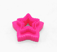 قواطع بسكويت على شكل نجمة