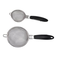 مصفاة شاي وقهوة ناعمة بمقبض مريح