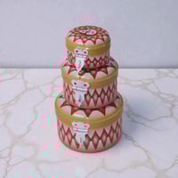 طقم مطابق غضار احمر تراثي