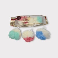 مجموعة سفنج استحمام ملون