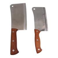 ساطور يد خشب صيني من اواني ماس