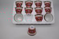 فناجيل تراثية منها كبير ،وسط-احمر