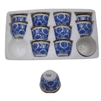 فناجيل ابو طير وسط وكبير-ازرق