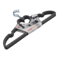 شماعة ملابس مخملية على شكل قلب