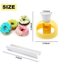 صانع حلوى الدونات قالب دونات بلاستيك مميز