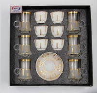 طقم فنجان قهوة وشاي