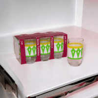 كاس ماء غضار اخضر