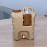 جركل ماء للرحلات مع علبة صابون سائل مميزة 20 لتر