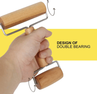 استمتع بأفضل فراد عجين وجهين خشبي