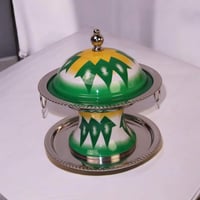 تمرية غضار استيل اخضر