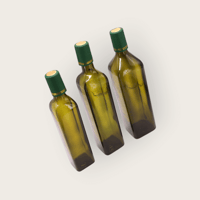 زجاجات زيت زيتون مقاسات مختلفة