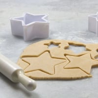 قواطع بسكويت على شكل نجمة