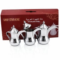 طقم 3 دلة قهوة بغدادي