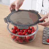 طقم علب حفظ الطعام المربعة