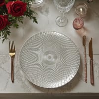 صحن تقديم حلويات والمكسرات