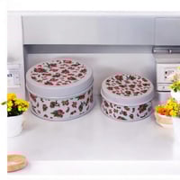 مطابق شالكي أبيض من اواني ماس