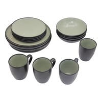 اطباق سيراميك تقديم أنيقة للمناسبات والحفلات ١٦ قط...