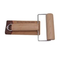 فراد عجين خشبي بوجه واحد ممتاز لفرد العجين