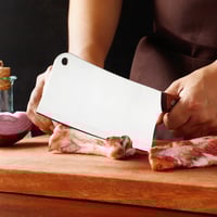 ساطور يد خشب صيني من اواني ماس