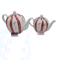 إبريق برسلان شاي فاخر بتصميم كلاسيكي اللون الاحمر...