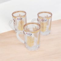 الاصلي بيالة شاي ذهبية مقاوم للكسر تراثية مميزة بن...