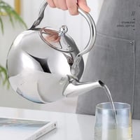 ابريق استل استيل الهبة الحديدة