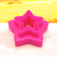قواطع بسكويت على شكل نجمة