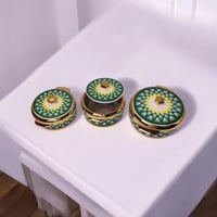 طقم حافظات طعام غضار الاخضر