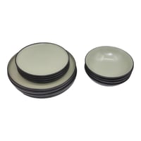 اطباق سيراميك تقديم أنيقة للمناسبات والحفلات ١٦ قط...