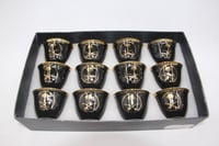 فناجيل سيفين ونخله اسود مذهب