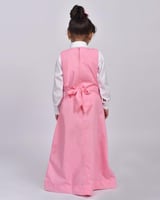 مريول ابتدائي وردي موديل 13009