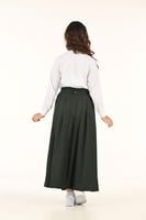 تنورة متوسط زيتي 13113