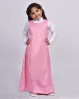 مريول ابتدائي وردي موديل 13008