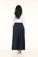 تنورة ثانوي كحلي 13113