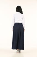 تنورة ثانوي كحلي 13113