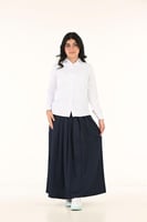 تنورة ثانوي كحلي 13113