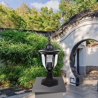 فانوس جلاسي اسود