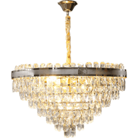 ثريا مودرن ذهبي قطر 80 E14*15L سم