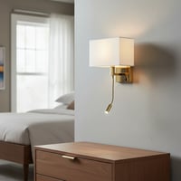 ابليك مودرن ذهبي لون الانارة اصفر E27*1 PRO